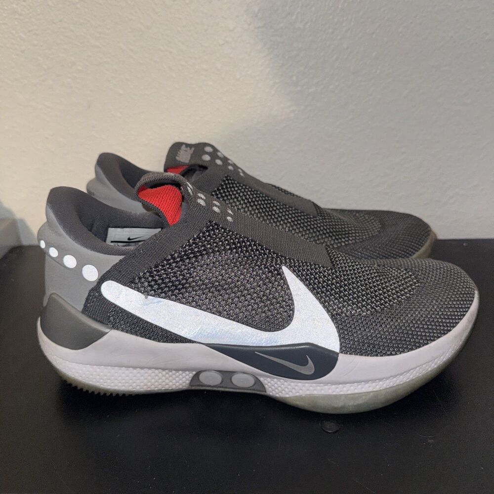 Nike Adapt BB Dark Grey NBA Laceless Basketball AO2582-004 US 8.5 *Untested